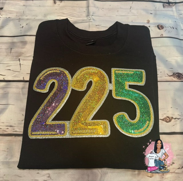 225 sequin sweatshirt